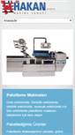Mobile Screenshot of hakanmakine.com